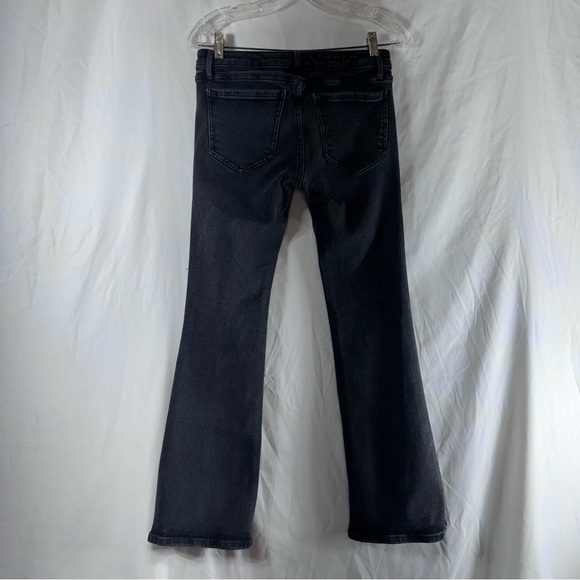 Wild Fable Faded Black Low-Rise Flare Jeans - Picture 3 of 8